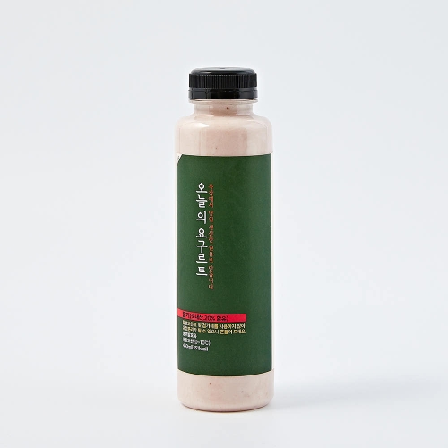 한승목장 딸기 듬뿍 첨가물 없는 수제 딸기 요거트 450ml X 3개