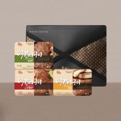 [설 명절 선물세트]휴닛 온밥엔 기프트 선물세트 순한맛1 매콤한맛1 치즈맛1