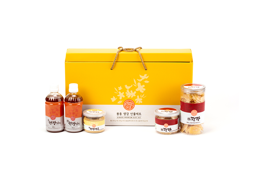 [설 명절 선물세트] 봉상생강조합 생강 선물세트 (5종)