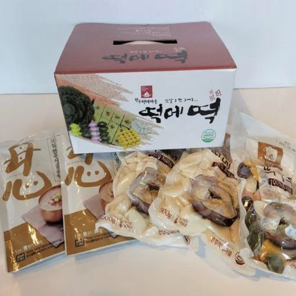 [02.23일 재오픈] 완주떡메마을 떡국 실속세트