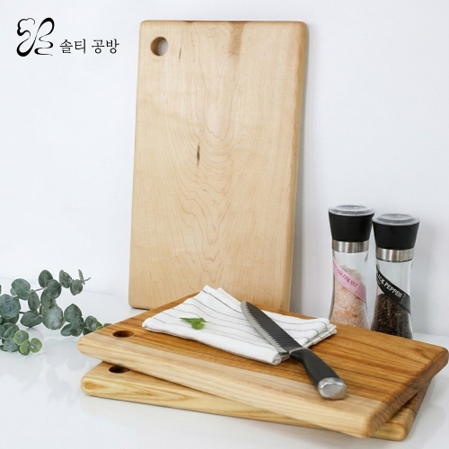 솔티공방 프리미엄 목재 도마, 트레이, 접시