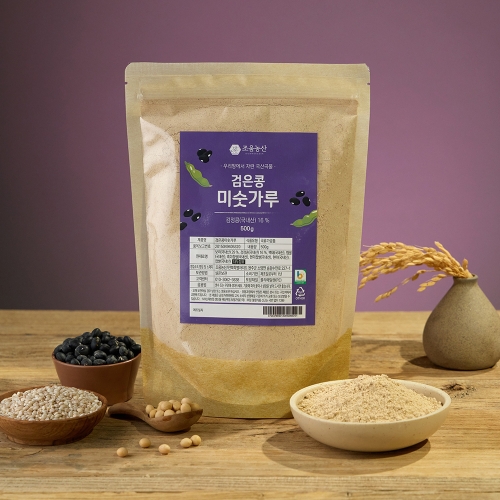 조움농산 검은콩 미숫가루 500g