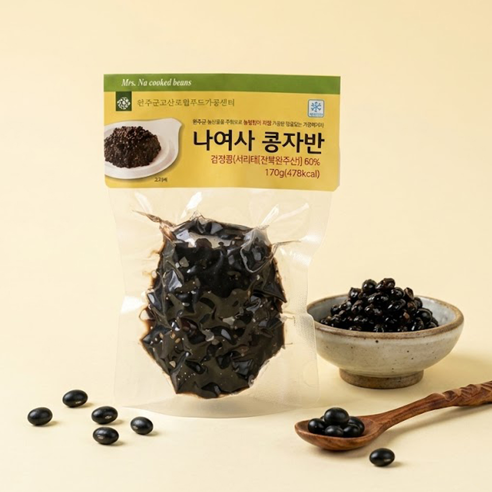 농가의부엌 나여사 콩자반 170g