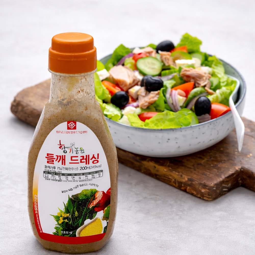 향기농원 들깨드레싱 200ml