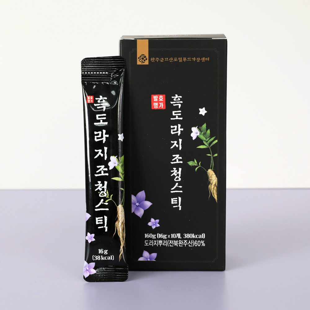 발효명가 흑도라지조청 스틱형