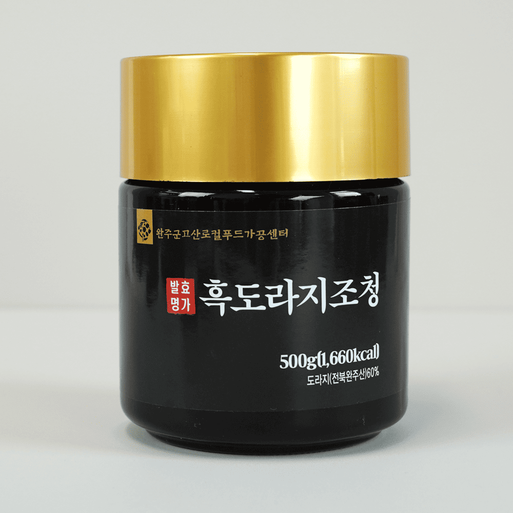 발효명가 흑도라지조청 500g