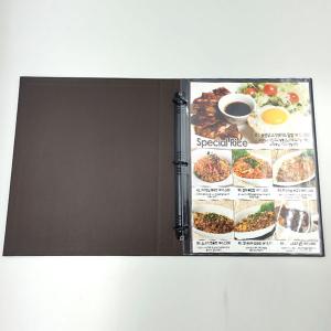 가성비 바인더 메뉴판