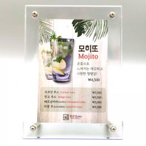 볼트형아크릴 액자 5x7