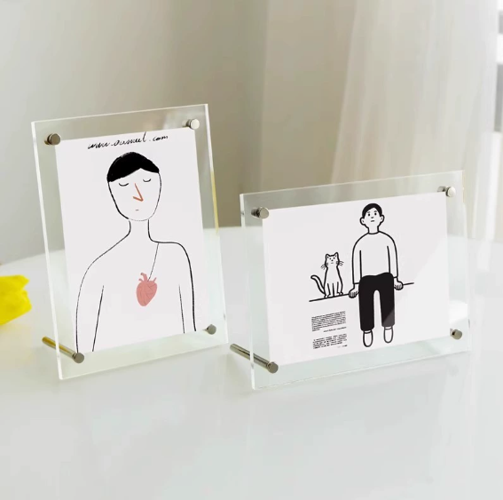 볼트형아크릴 액자 5x7