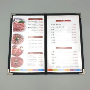 고급퀼팅 2단 메뉴판 L