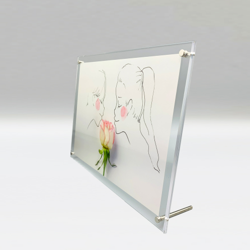 볼트형아크릴 액자 4x6