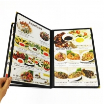 투명 메뉴판 A4