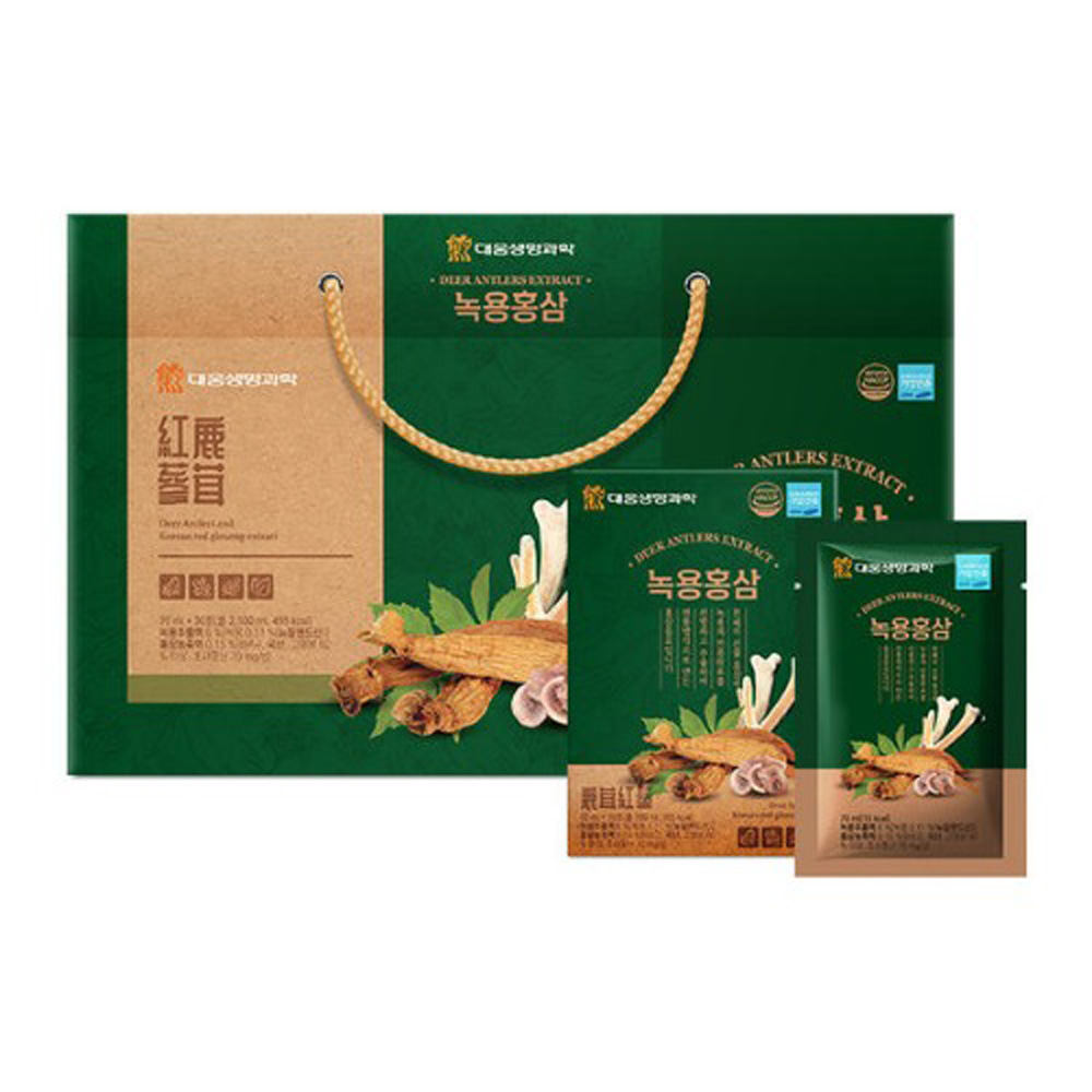대웅 - 녹용홍삼 70ml x 30포