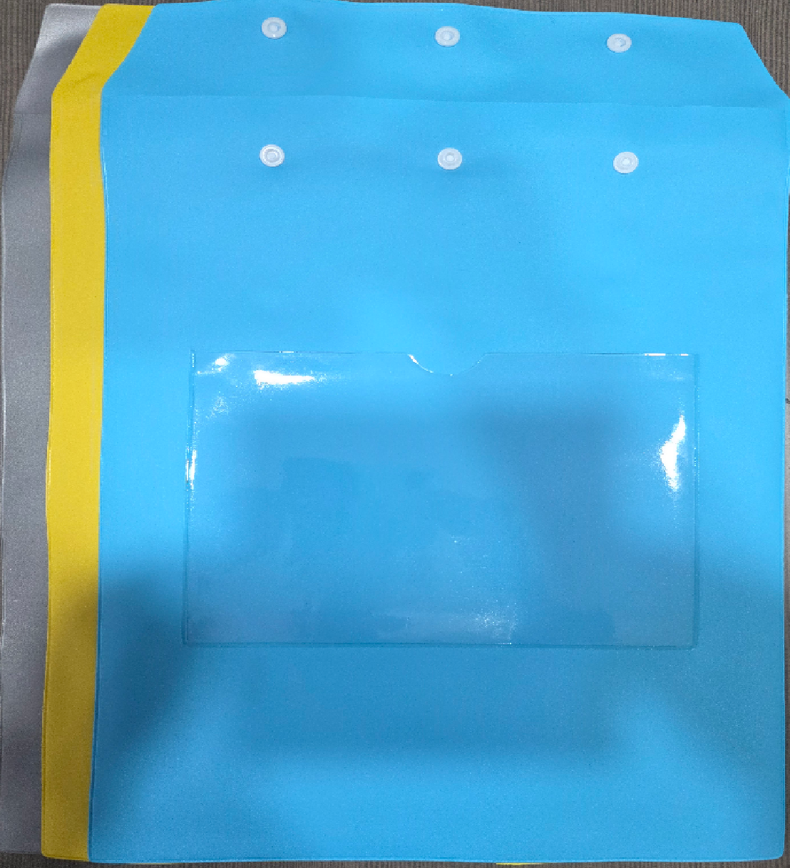 A4 시험지봉투 PVC (B4크기, 똑딱이)