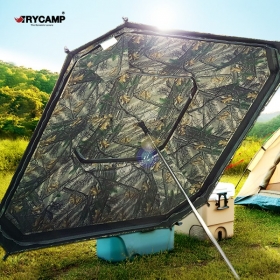 트라이캠프 블랙암막 52인치 사각파라솔/솔무늬/위장형