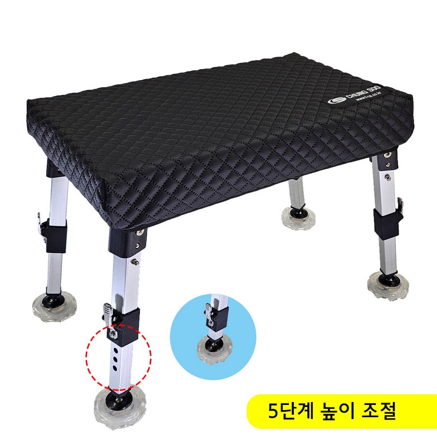 청수레져 타운2 발받침대/좌대의자/보조의자