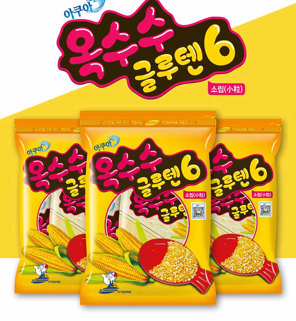 경원 옥수수 글루텐 낱봉 (6봉)