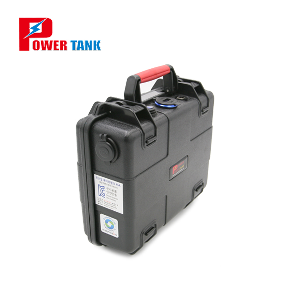 파워탱크 리튬인산철 파워뱅크 PT-15H45A 12V 캠핑용 낚시용 차박용 배터리 (국내제작/국내AS)