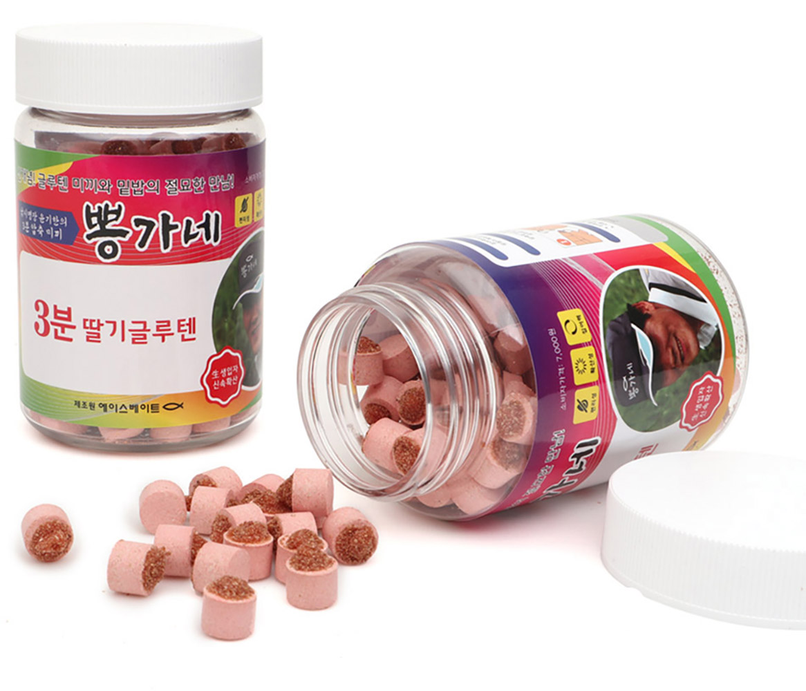 뽕가네 3분딸기글루텐 미끼