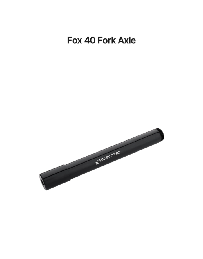 Fox 40 포크 액슬 Black