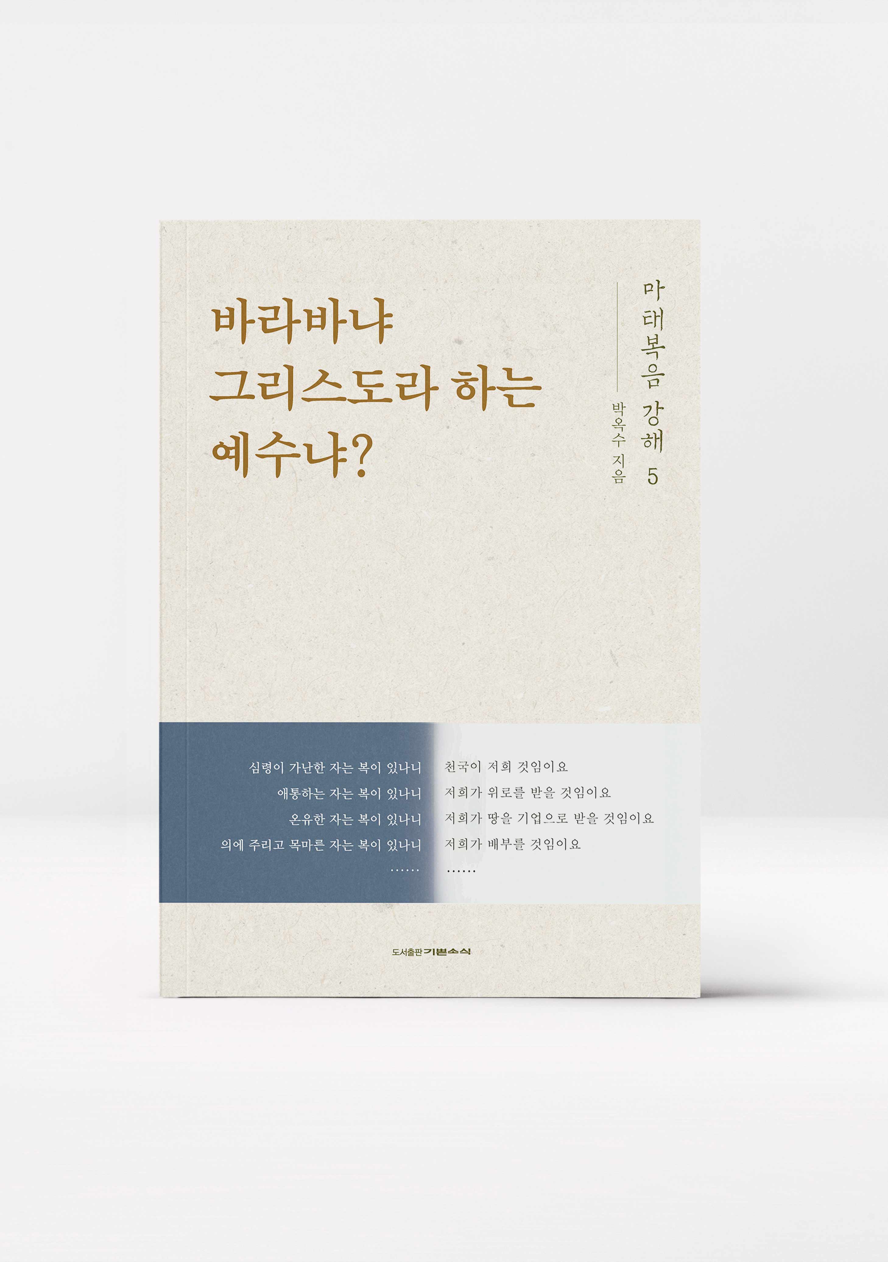 마태복음 강해 5