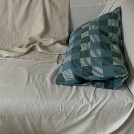 여름의 숲 베개