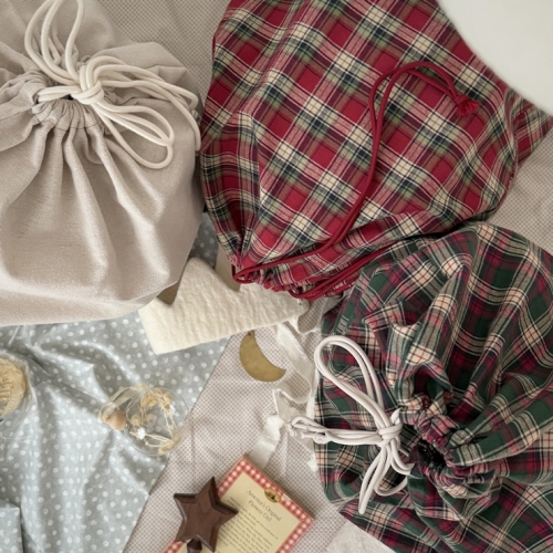 [holiday 10% off / 12.8(월)11:00-9(화)] 크리스마스 선물 주머니 / 3colors