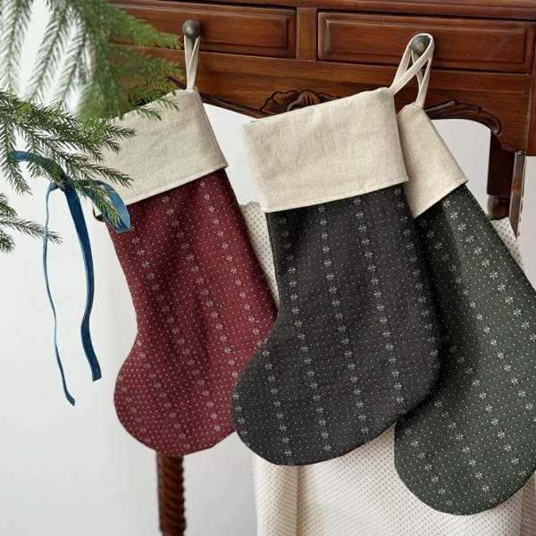 [holiday 10% off / 12.8(월)11:00-9(화)] 크리스마스 양말 / 3colors