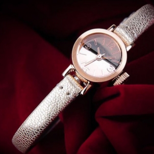 밀튼스텔리시계 MS-G097RR 여성용여자 아날로그시가죽시계