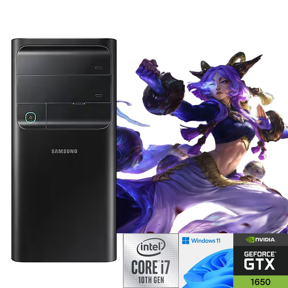 삼성전자 DM500TCZ 코어 i7 16G NVMe SSD 512GB GTX 1650 게이밍 데스크탑