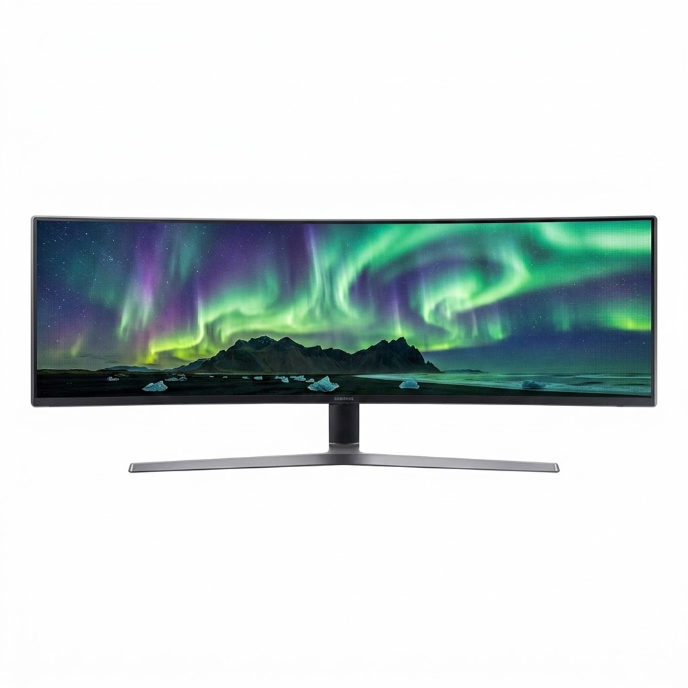 삼성전자 C49HG90 49인치 144Hz 주사율 울트라와이드 커브드 게이밍 모니터 HDMI,DP 지원 B급