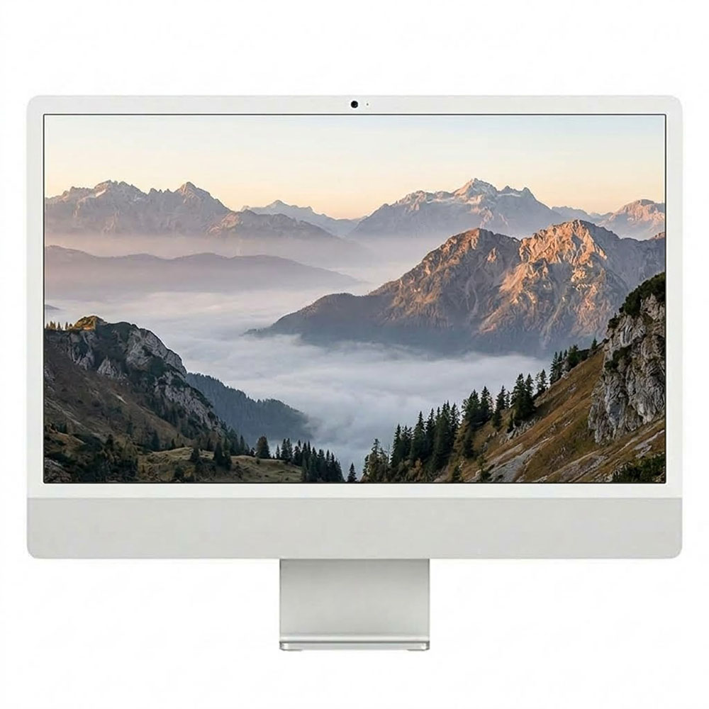 애플 M1 24인치 아이맥 A2438 8G SSD 256G 8코어 4포트 실버