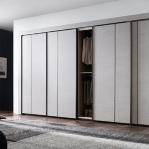 스톤 슬라이딩 붙박이장(고급형)-15cm