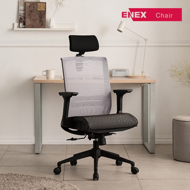 에어리즘 패브릭 메쉬의자(블랙바디)