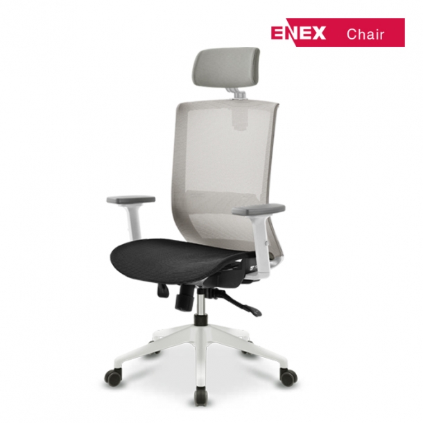 에어리즘 패브릭 메쉬의자(그레이바디)