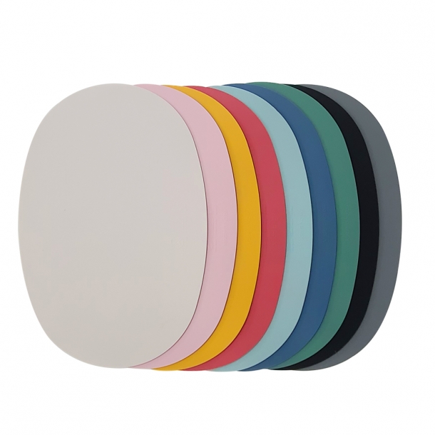 국내생산-kcc소재 실리콘 식탁 매트(타원형) 3개 set