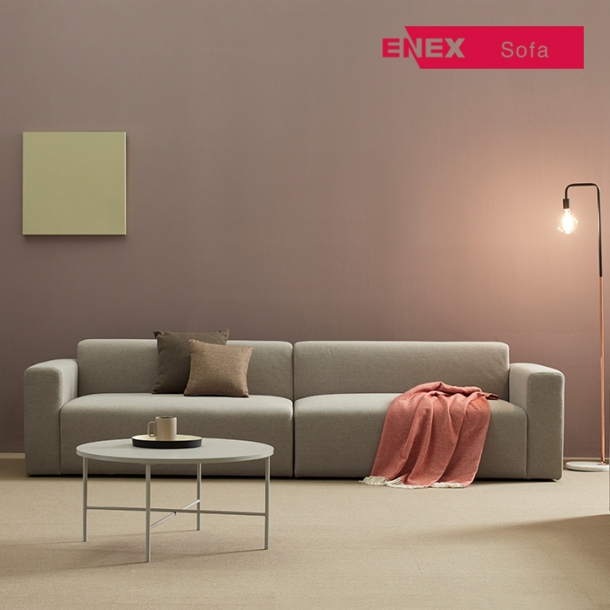 꼼마 모듈 패브릭 소파 4인용(2인+2인)