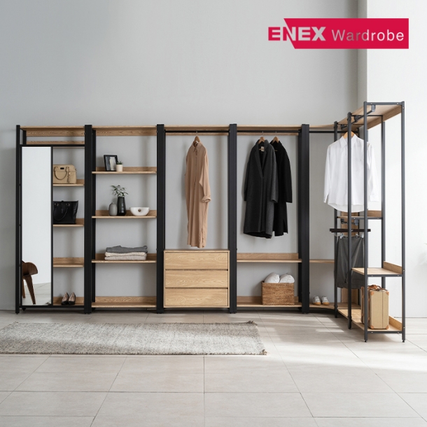 ALL NEW 리얼스틸 행거장/드레스룸 풀세트