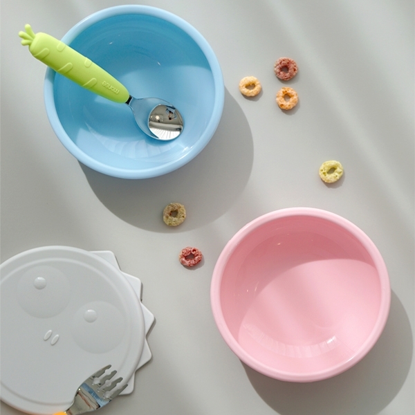 모니 실리콘 이유식기 공룡 흡착볼 350ml