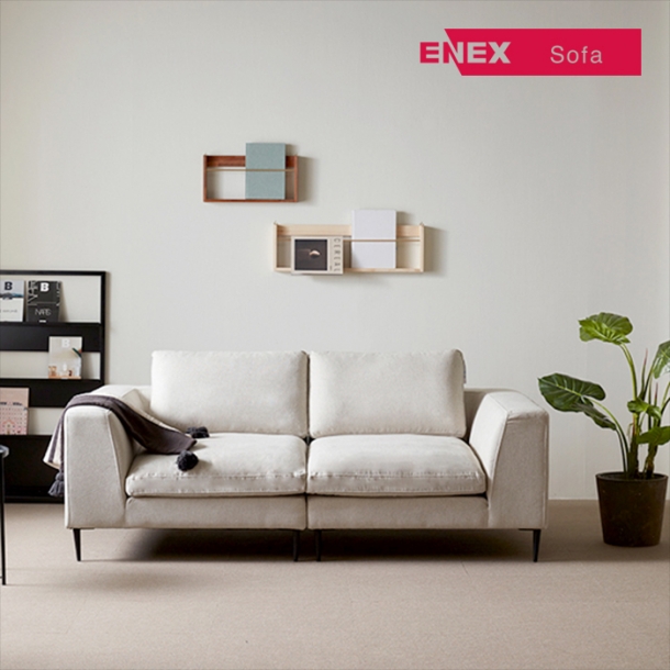 블랑 커버링 3인용 패브릭소파[착불]