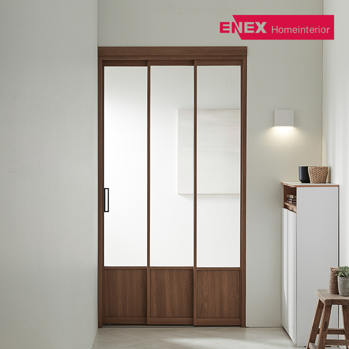 베이스 우드랩핑 3연동 중문 (W1000~1300)