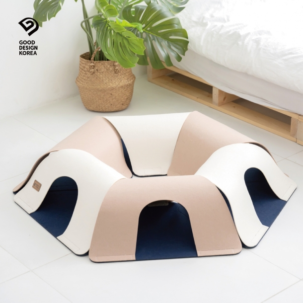 가또페로 지그재그삼각터널 (4pcs)