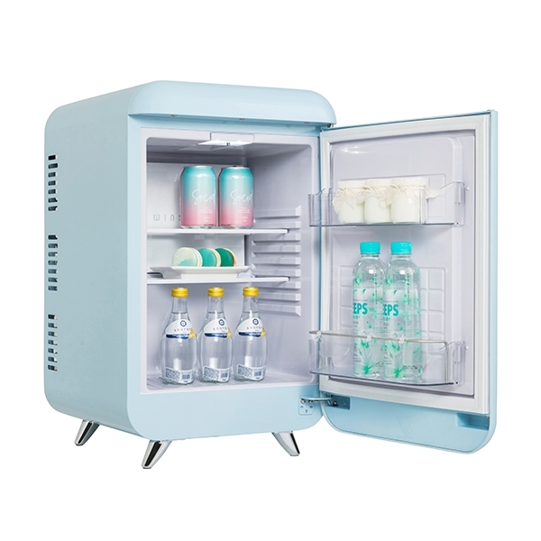 [윈세프] 무소음 미니 냉장고 32L 작은 소형 신혼 원룸 사무실 기숙사 예쁜 빈티지 레트로 8컬러