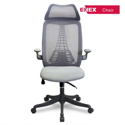 에펠 메쉬 요추 의자(그레이바디)