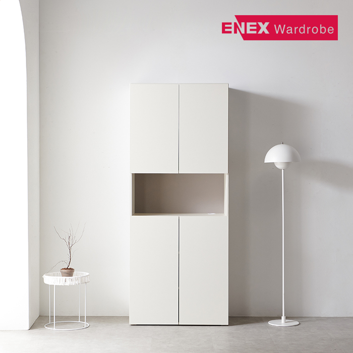 퓨어엔 800폭 키큰 수납장