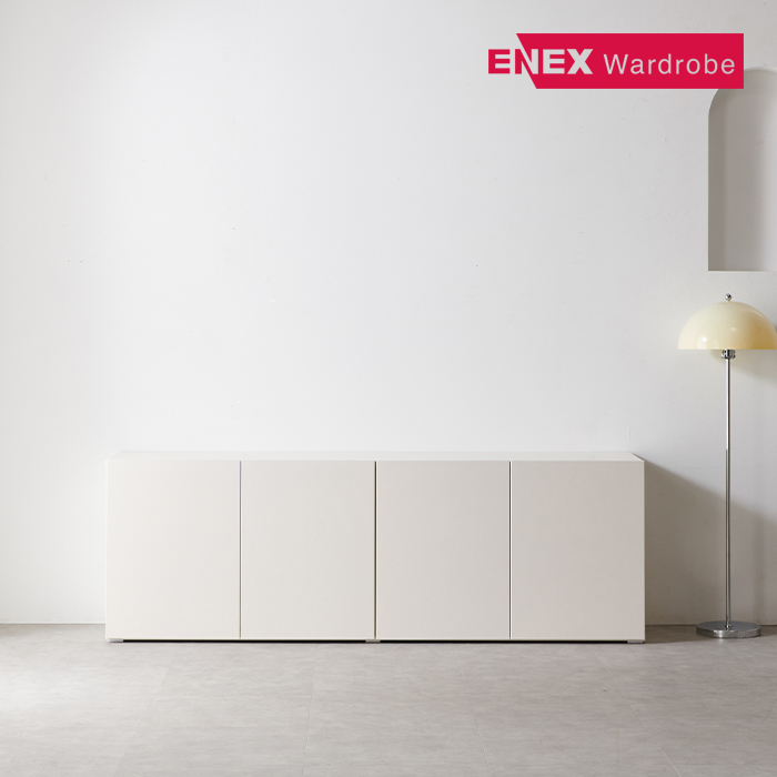 퓨어엔 1800폭 높은 거실장 A형 (일반)