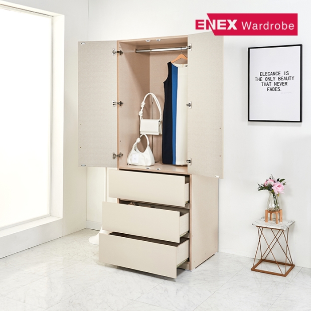 로지 800 3단 서랍형 키큰 옷장