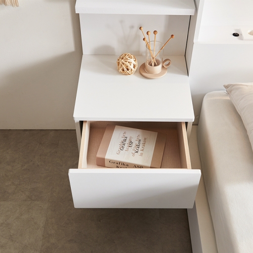 EB3 LED 수납 침대 공용 협탁 (추가구매 전용)