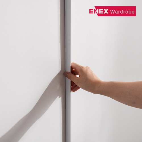 아이 올뉴 화이트 슬라이딩 붙박이장(실속형)-15cm