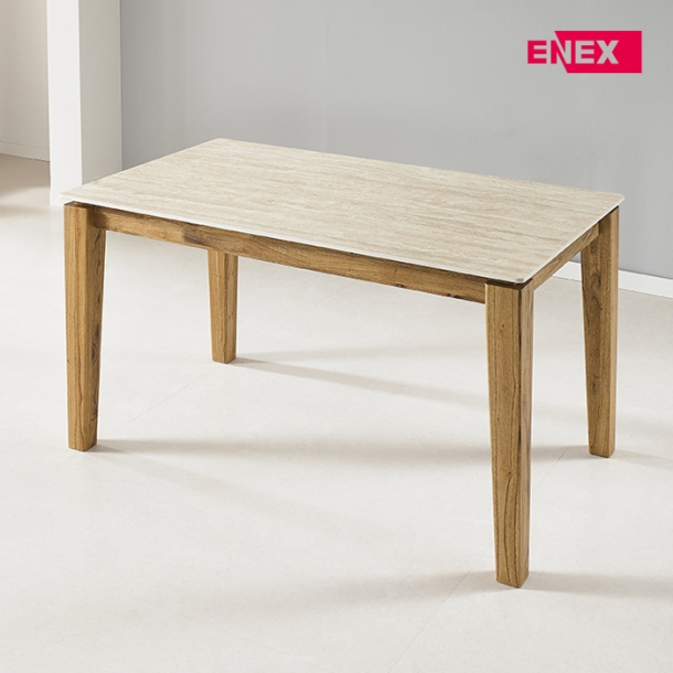 자밀라 아트세라믹 원목 4인 식탁(의자제외)